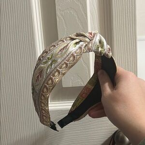 Elegant Embroidered Headband